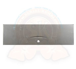 Außenhaut Heckklappe, mit Prägung, 8/1961-7/1963