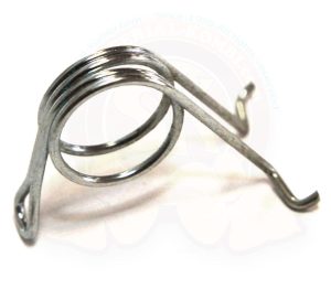 Ressort à branche sur pivot de levier de blocage de charnière de porte coulissante 8/1967-7/1979