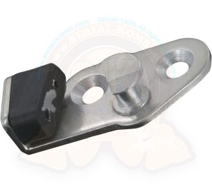 Guía con tope (trasero), de cierre de puerta corrediza 1990-7/1985