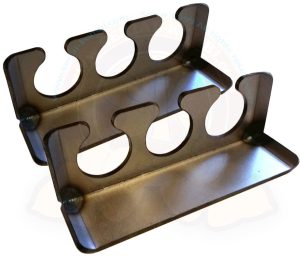 Halter für Doppelsitzbank vorne, 3 Positionen, paarweise, 8/1960-7/1962