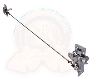 Mechanismus Kabinentür, komplett, links, 1/1964-7/1966