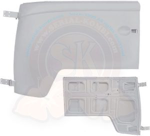 Porte avant complète, gauche 3/1955-12/1960 (20 117 902 -> 705 619) et Combi brésilien 8/1956-7/1975