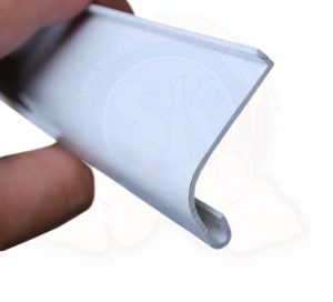 Protezione plastica bianca battitacco porta scorrevole Westfalia 8/1973-7/1979