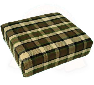 Asiento de taburete, altura 11cm, color Marrón/beige 43x38cm Westfalia 8/1973-7/1979 también útil como sillita para realzar el bébé