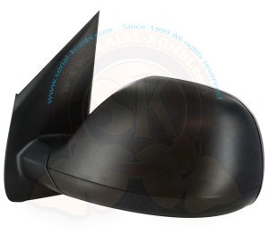 Retrovisor completo, regulable, eléctrico, térmico, sin antena, T6 9/2015- Negro satinado - Izquierdo asférico