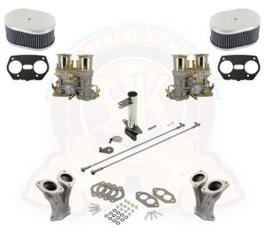Carburateurs type WEBER IDF 40mm, le kit complet SERIAL-Kombi 1600cc 8/1970-7/1979