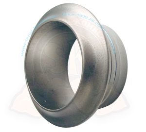 Rosace pour poignée de meuble push lock pour épaisseur de bois de 19mm, argent