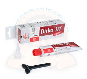 Flüssigdichtmittel, universales rotes Silikon, Temp. min -60°C, max 315°C, Elring DIRKO HT, 70ml