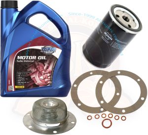 Ölwechsel Kit, 1600ccm CT, beinhaltet Ölsieb, Dichtungen, Ölfilter und 5L Öl 15W-40