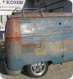 Dachgepäckträger Vintage Style, grau pulverbeschichtet, höhenverstellbar, 87cm lang, 2/1950-7/1992