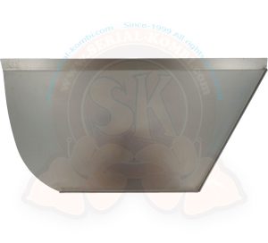 Chapa de paso de rueda, trasera izquierda, 1950-7/1967