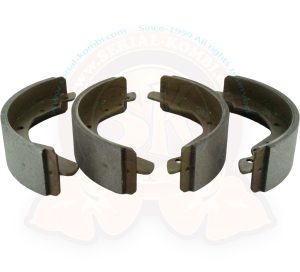 Ganasce freni posteriori di 8/1971-12/1972 kit di 4