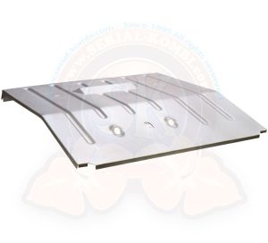 Bodenblech, Versteifung zwischen Längsträger / Radhäuser vorne, 3/1955-7/1967