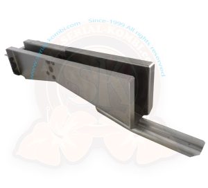 Soporte de gato hidráulico y ángulo recto, trasero izquierdo 8/1967-7/1979