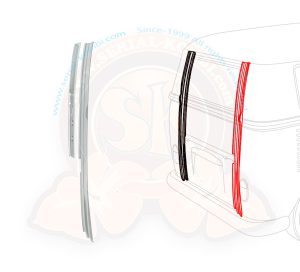 Montante D ( posteriore ) destro completo 3/1955-7/1963