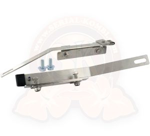 Mounting kit for 2 rear mud flaps, with screws, for moustache bar 8/1967-7/1971