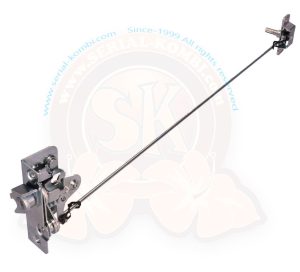 Mechanismus Kabinentür, komplett, rechts, 1/1964-7/1966