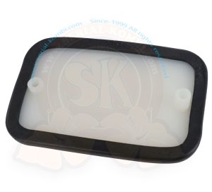 Soporte de reflector en puertas delantera con junta modelo US 8/1969-7/1979