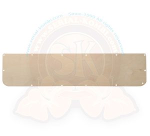 Pannello interno portellone posteriore, compensato di betulla 4mm, Westfalia 8/1975-7/1979