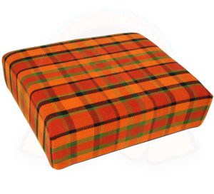 Asiento de taburete, altura 11cm, color Rojo/Naranja 43x38cm Westfalia 8/1973-7/1979 también útil como sillita para realzar el bébé