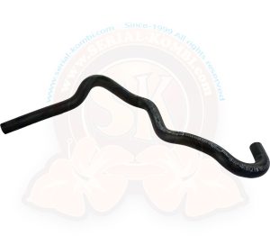 Water hose heater return, 50cm, 1900cc-2100cc and 1600cc Diesel 8/1982-7/1992
