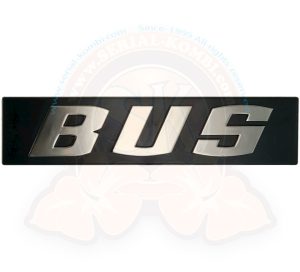 Heck Schriftzug BUS, 5/1979-7/1983