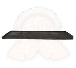 Alfombrilla de goma para umbral de puerta corredera, negra 10/1983-7/1992 CARAT