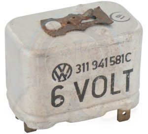 Relais Abblendlicht, Fernlicht, 6 Volt, 8/1965-7/1966 GEBRAUCHT