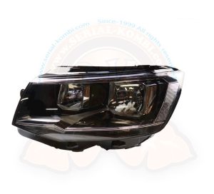 Headlight, H7 halogen, W21W, with electric level adjusment, left side, T6 9/2015-8/2019
