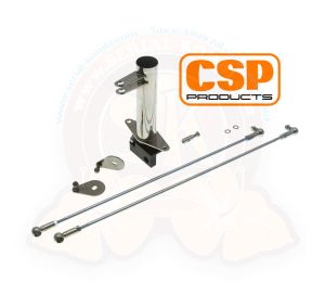 Drehgasgestänge für IDF/DRLA/HPMX 36-48mm, 1600ccm 2-Kanal 8/1970-7/1979