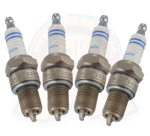 Zündkerzen Satz W7DC, langes Gewinde, Einzelelektrode 1900cc-2100cc 8/1982-7/1992