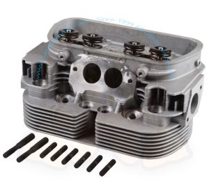 Culata completa doble admisión EMPI GTV-2, bujía larga Ø M12, válvulas inox 40×35.5mm, muelles simples, diámetro 94mm