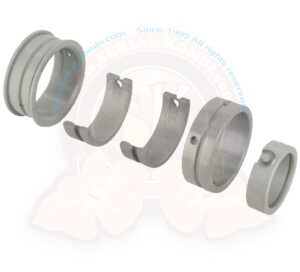 Main bearings set, 1mm case, 0.5 crank, 20mm thrust, 1600cc, 8/1967-7/1979