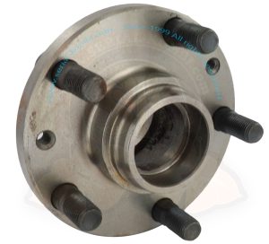 Radnabe vorne mit Radbolzen, 8/1970-7/1979