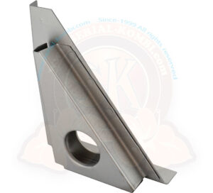 Winkelblech, Verstärkung D- Säule in Motorraum, rechts, 1950-7/1963 (H = 16cm)