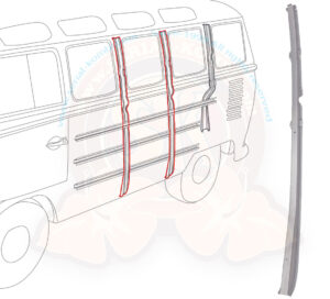 Pilier de renfort du grand panneau latéral, complet 3/1955-7/1967