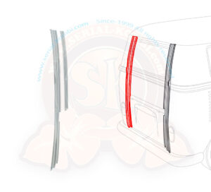 D - Säule links, komplette Höhe, 3/1955-7/1963