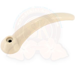 Türgriff innen, mit Schraubenloch, elfenbein, 12/1963-9/1965