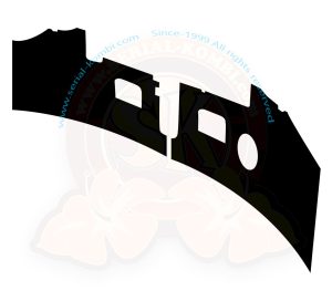 Panneaux devant les pieds, 8/1967-7/1970 - Noir (la paire)