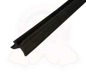 Profilo Nero in gomma per bordo sportello mobile, venduto al metro Westfalia T4 9/1990-6/2003 California Westfalia