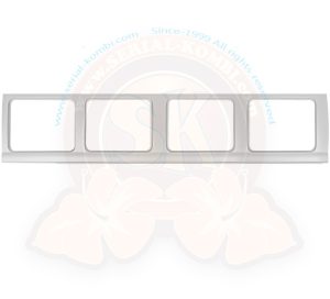 Cadres de 4 fenêtres latérales, tôle extérieure droite 1950-7/1967