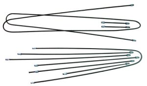 Tubi rigidi dei freni, kit completo di 10 pz 8/1970-7/1979 con servofreno