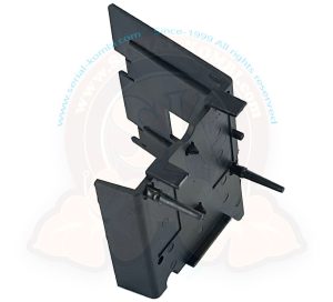 Mounting plate for printed circuit foil for speedometer and instrument cluster, 5/1979-7/1992