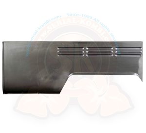 Panneau latéral gauche complet, pick-up double cabine 8/1966-7/1967