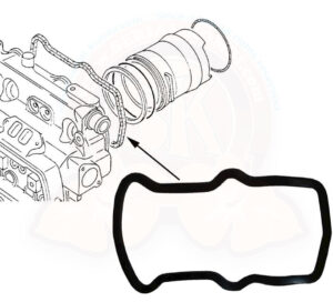 Zylinderkopfdichtung, 1900ccm-2100ccm, 8/1982-7/1992