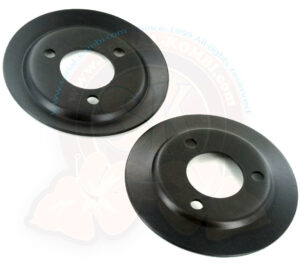 Keilriemenscheibe für Wasserpumpe, vordere und hintere Hälfte, 1900ccm-2100ccm, 1/1983-7/1992