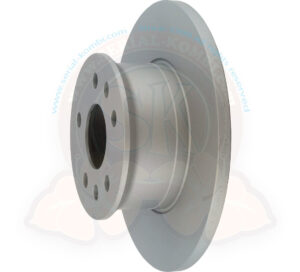 Disco freno anteriore pieno, 278x13 mm, 14", attacco 5x112 per pinza Girling o ATE 8/1970-7/1972