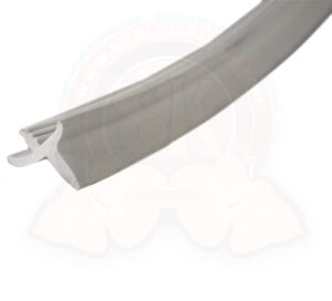 Profilo Grigio in gomma per bordo sportello mobile, venduto al metro T4 9/1990-6/2003 California Westfalia