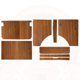 Pannelli interni, kit di 8 pezzi, motivo e spessore identici all'originale, Helsinki Westfalia 8/1975-7/1979