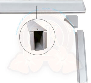 Vigas principales longitudinales bajo la estructura del suelo de la carrocería, juego de 6 piezas, pick-up 1952-7/1967